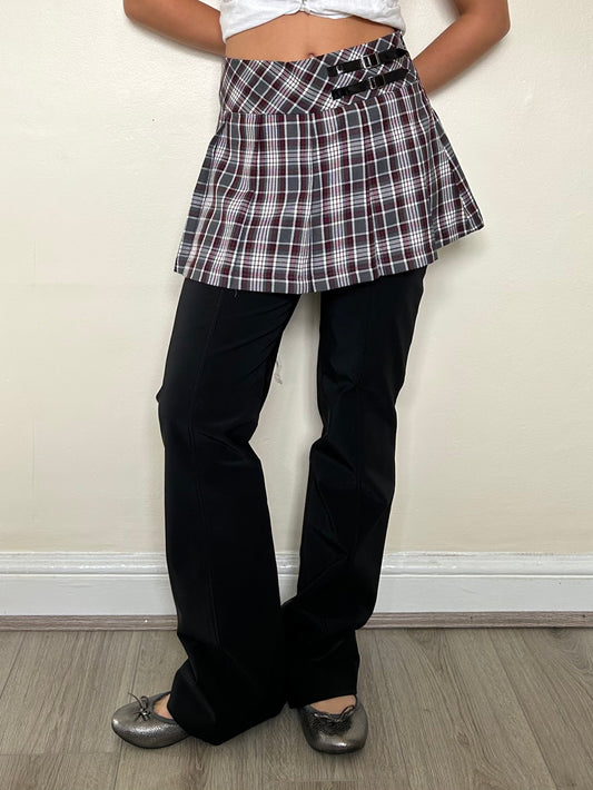 Tartan mini skirt (size 6/8)